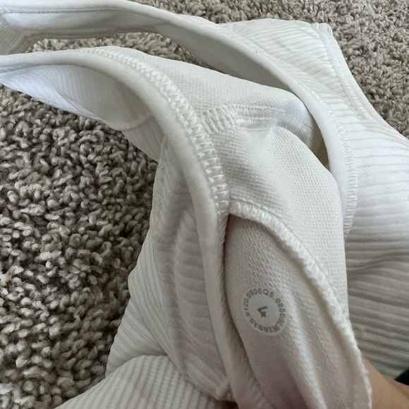 High-neck longline ribbed Bra - Picture 4 of 4